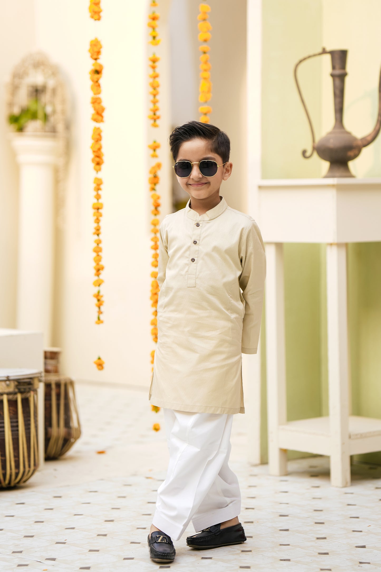 BOYS KURTA BEIGE Reality