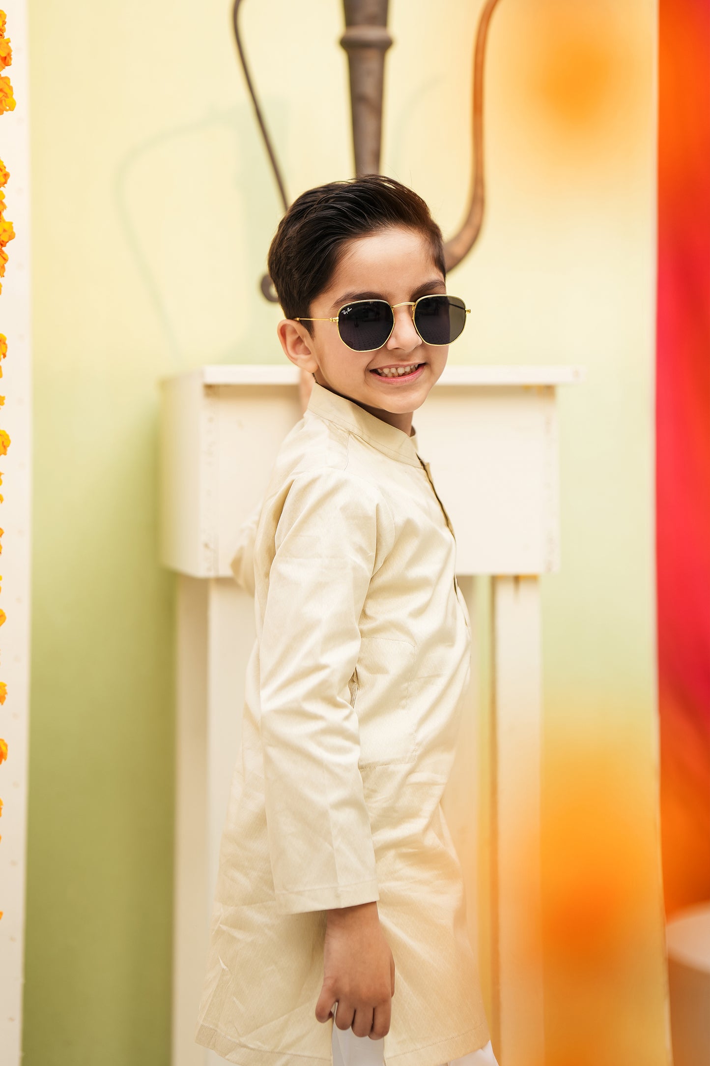 BOYS KURTA BEIGE Reality
