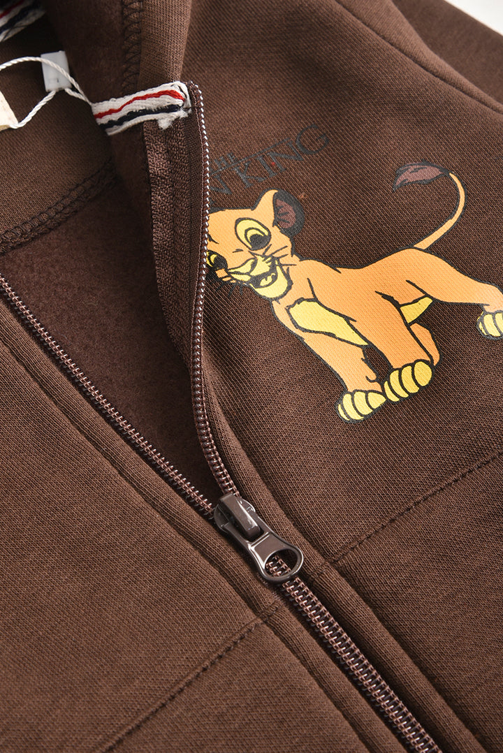 Lion King Fleece Zipper Hoodie REALITY