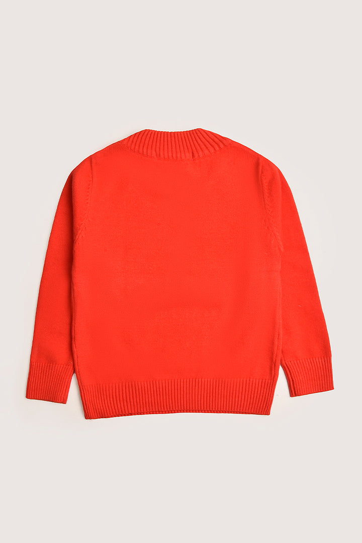 Red Adventure Boys Sweater Reality