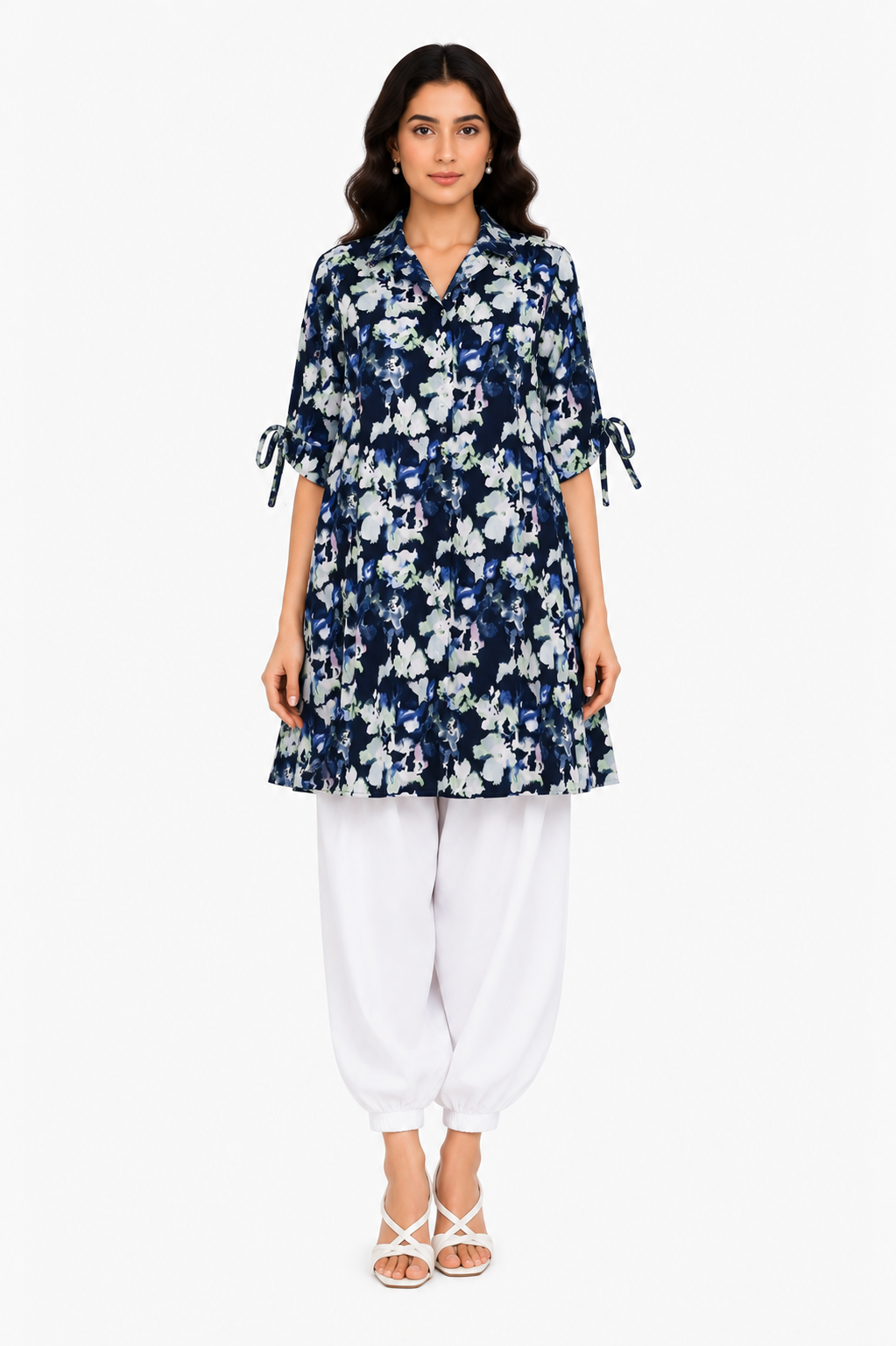 LADIES BLUE TOP Reality