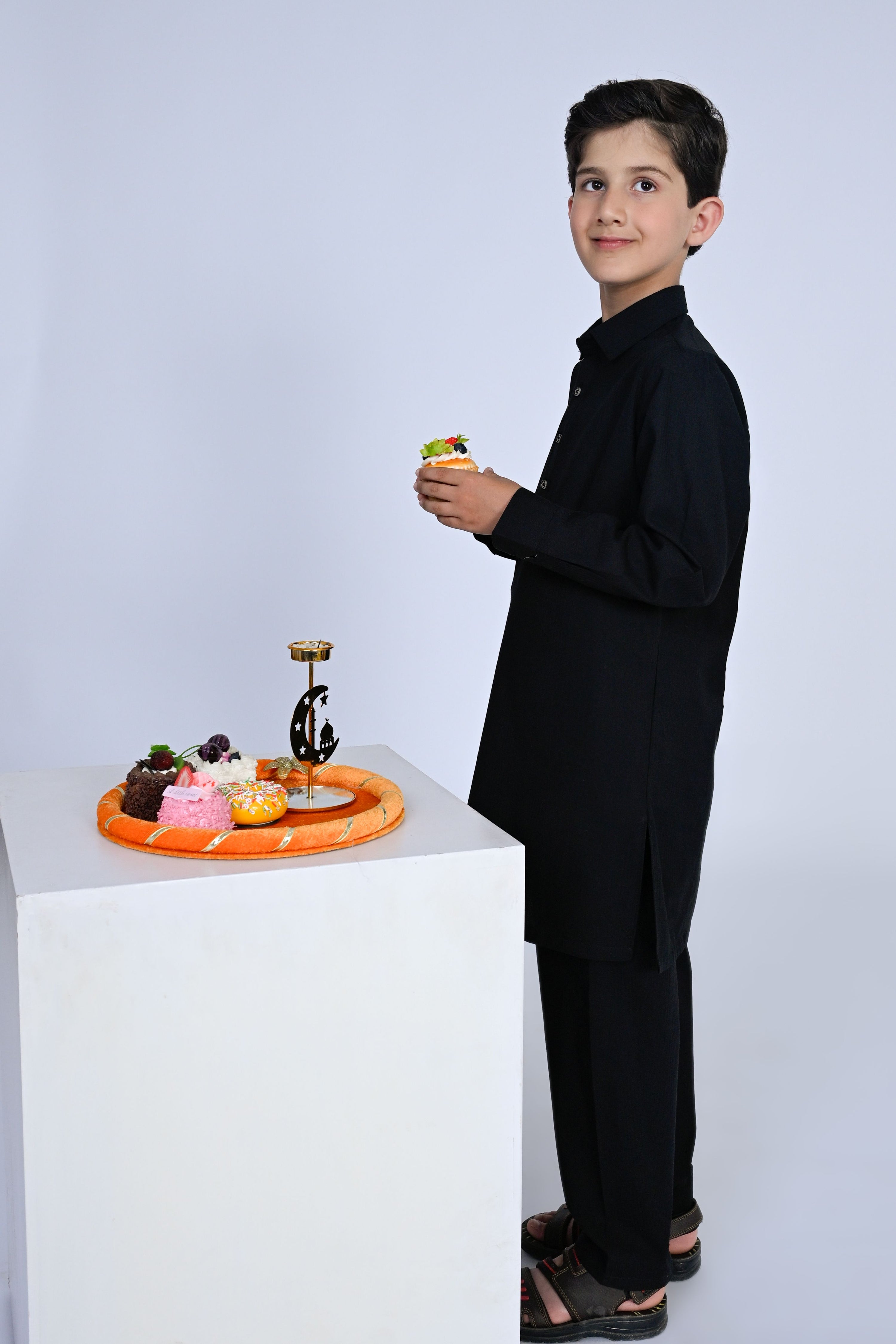 BOYS BLACK SHALWAR KAMEEZ Reality