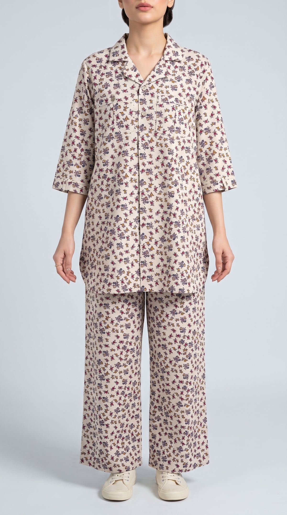 PRINTED skin CO-ORD SET Reality