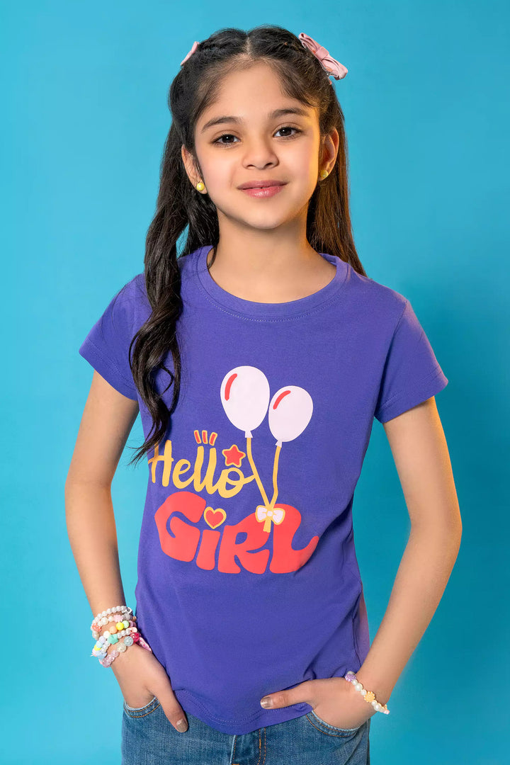 GIRLS PURPLE T-SHIRT Reality