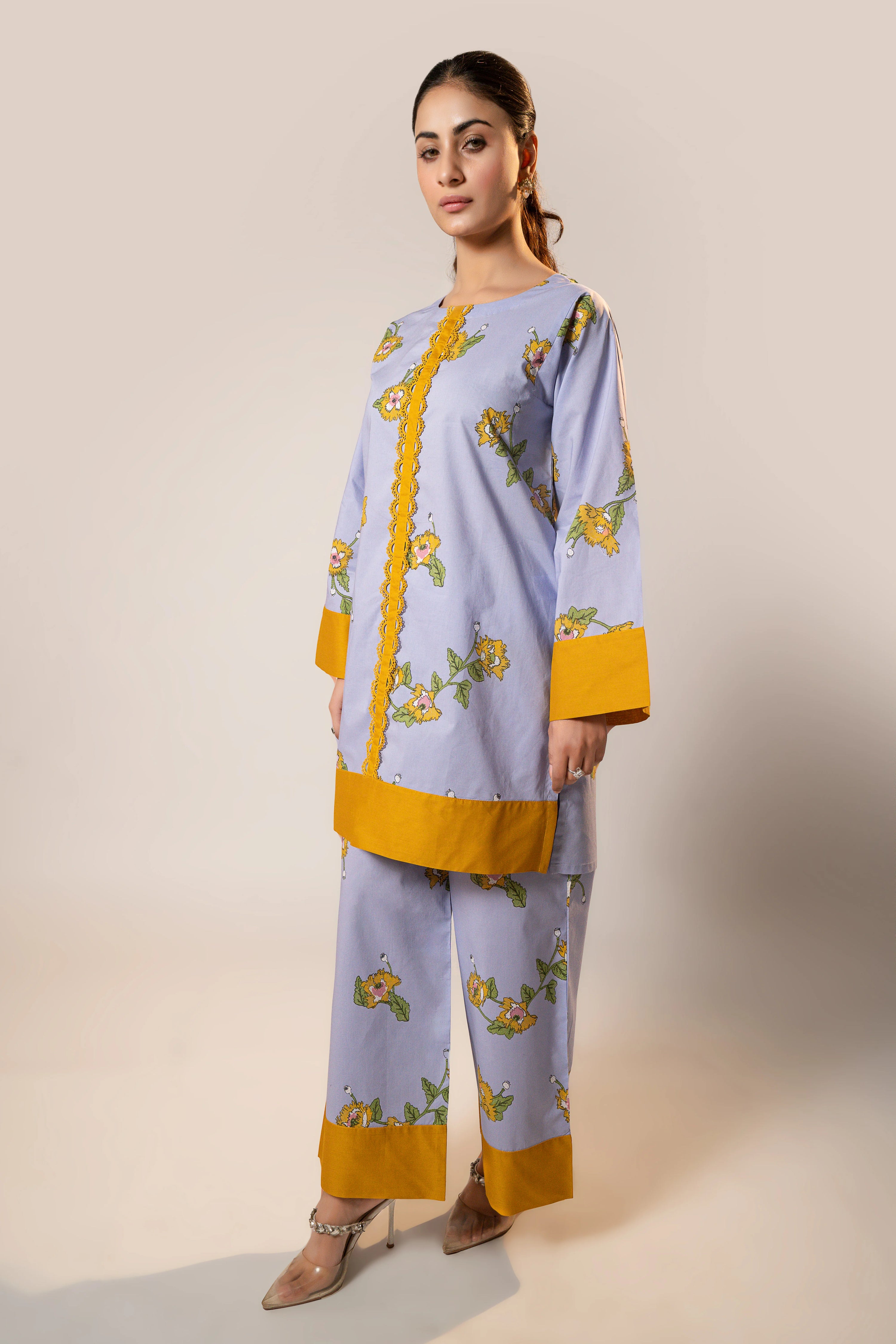 Festive Flowers Purple Suit REALITY