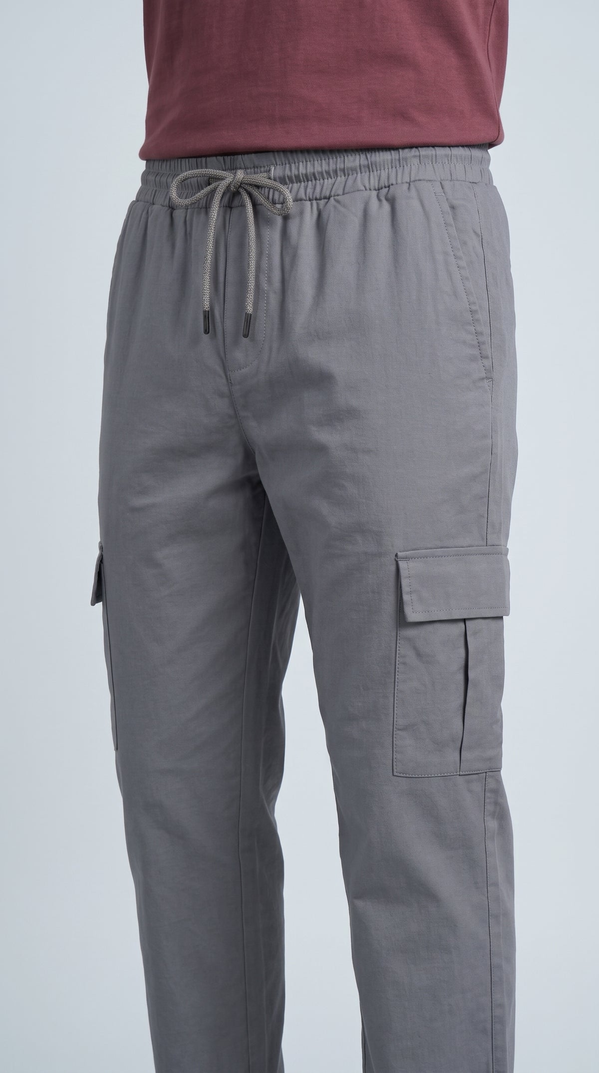SIX POCKET GRAY TROUSER Reality