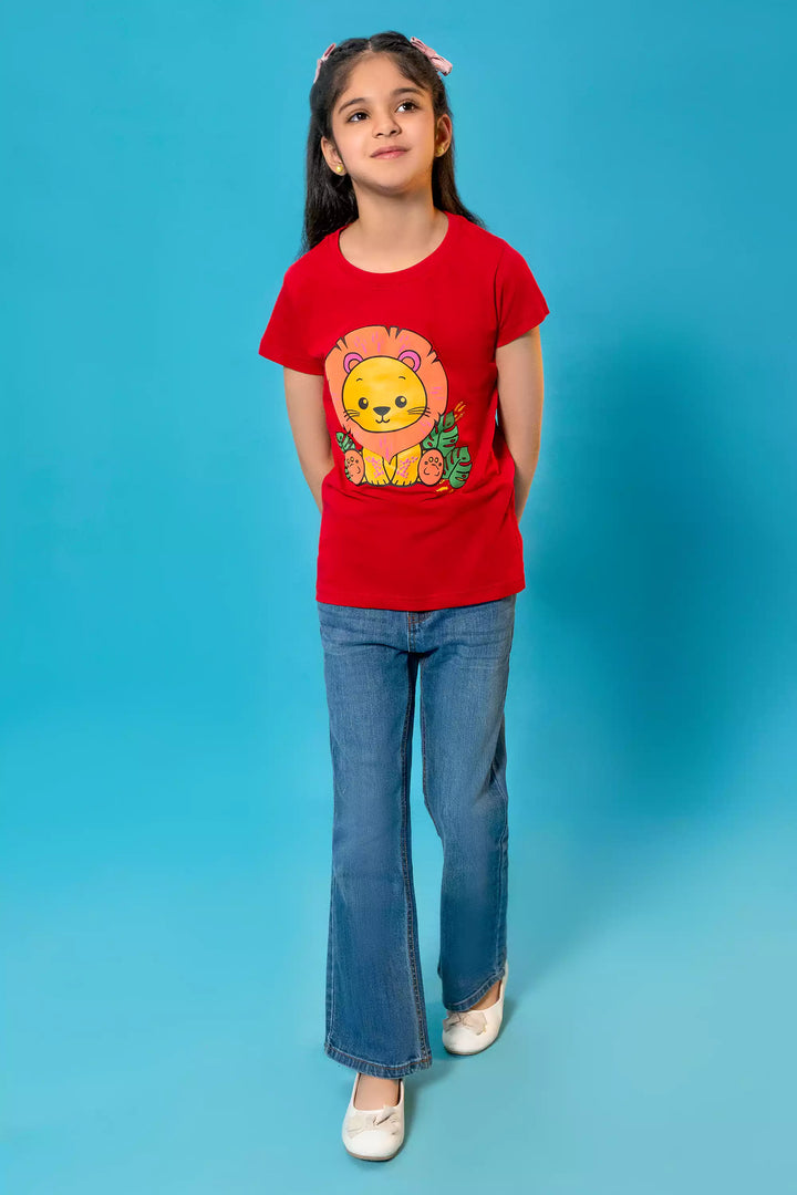 GIRLS RED T-SHIRT Reality