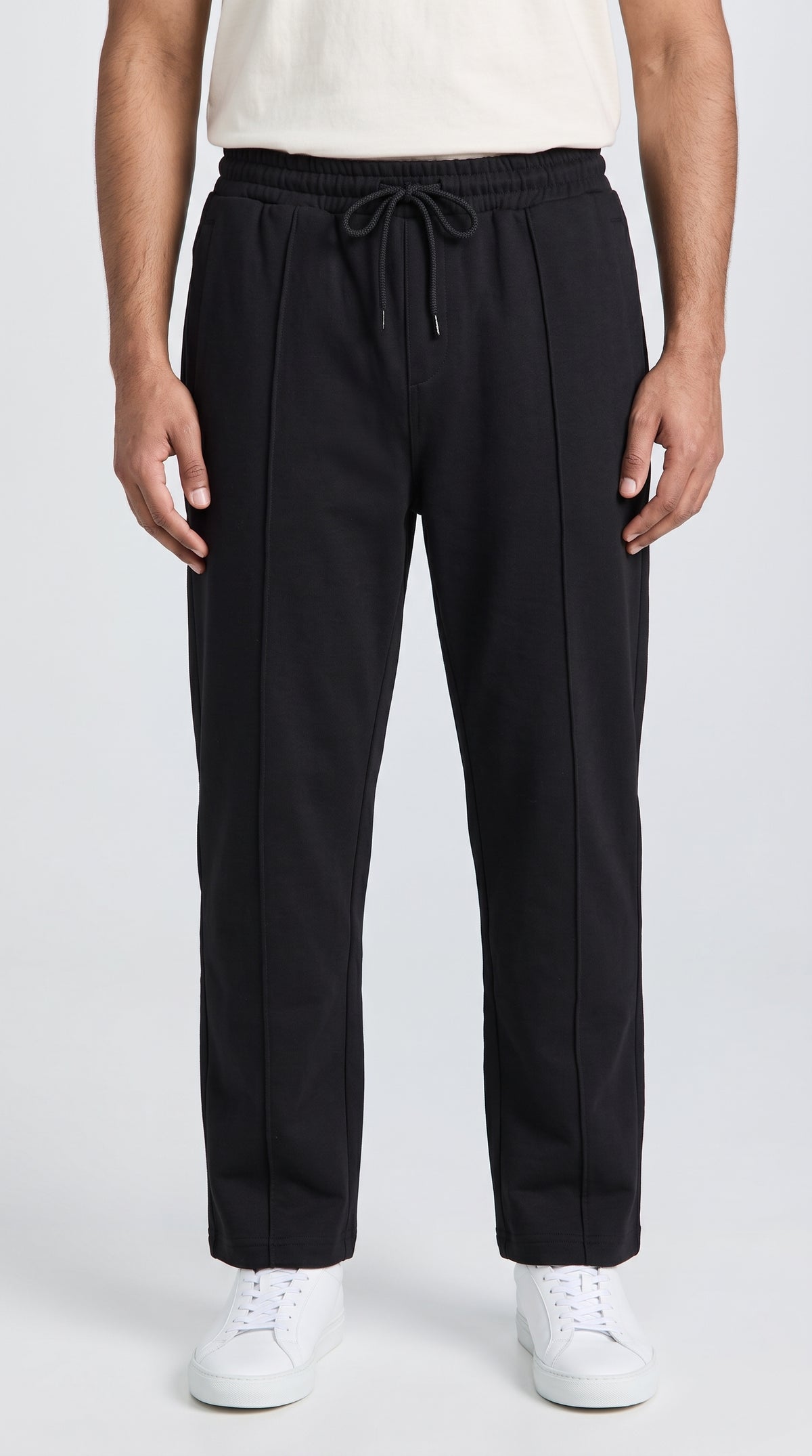 TERRY TAPERED black TROUSER Reality