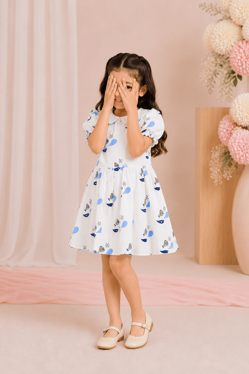 GIRLS WHITE FROCK Reality