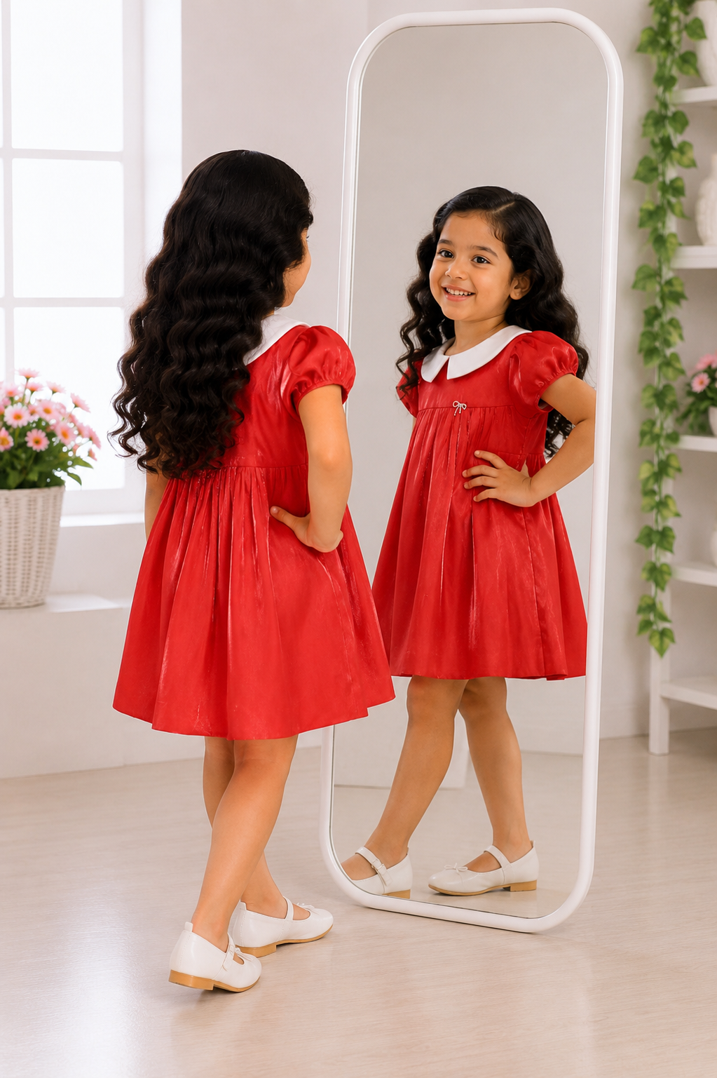 GIRLS RED FROCK Reality
