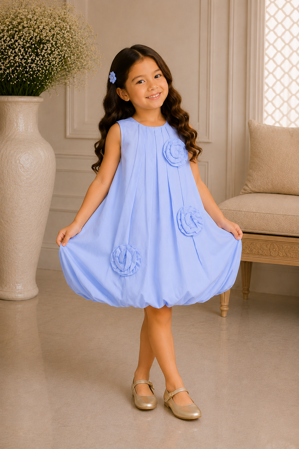 GIRLS SKY FROCK Reality