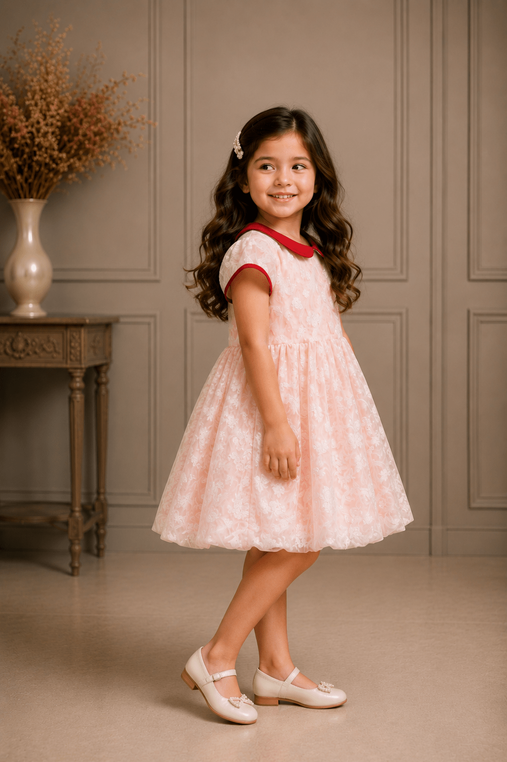 GIRLS PINK FROCK Reality