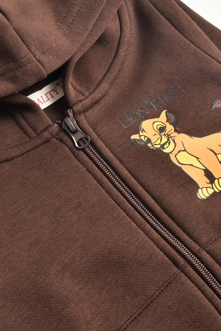 Lion King Fleece Zipper Hoodie REALITY