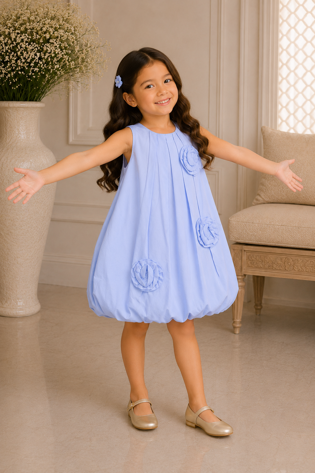 GIRLS SKY FROCK Reality