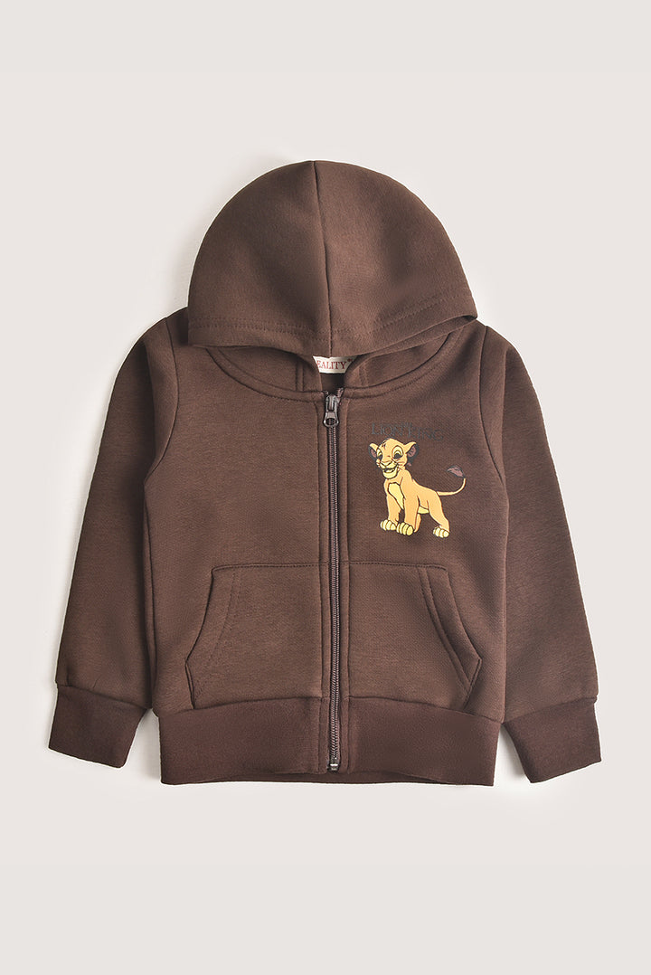 Lion King Fleece Zipper Hoodie REALITY