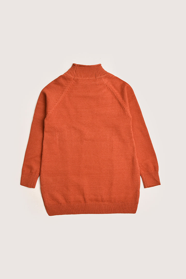 Brown Cable Knit Sweater - Reality