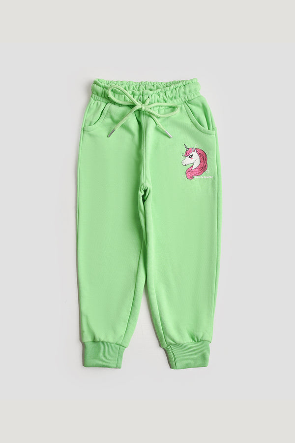 Green Unicorn Terry Trousers REALITY