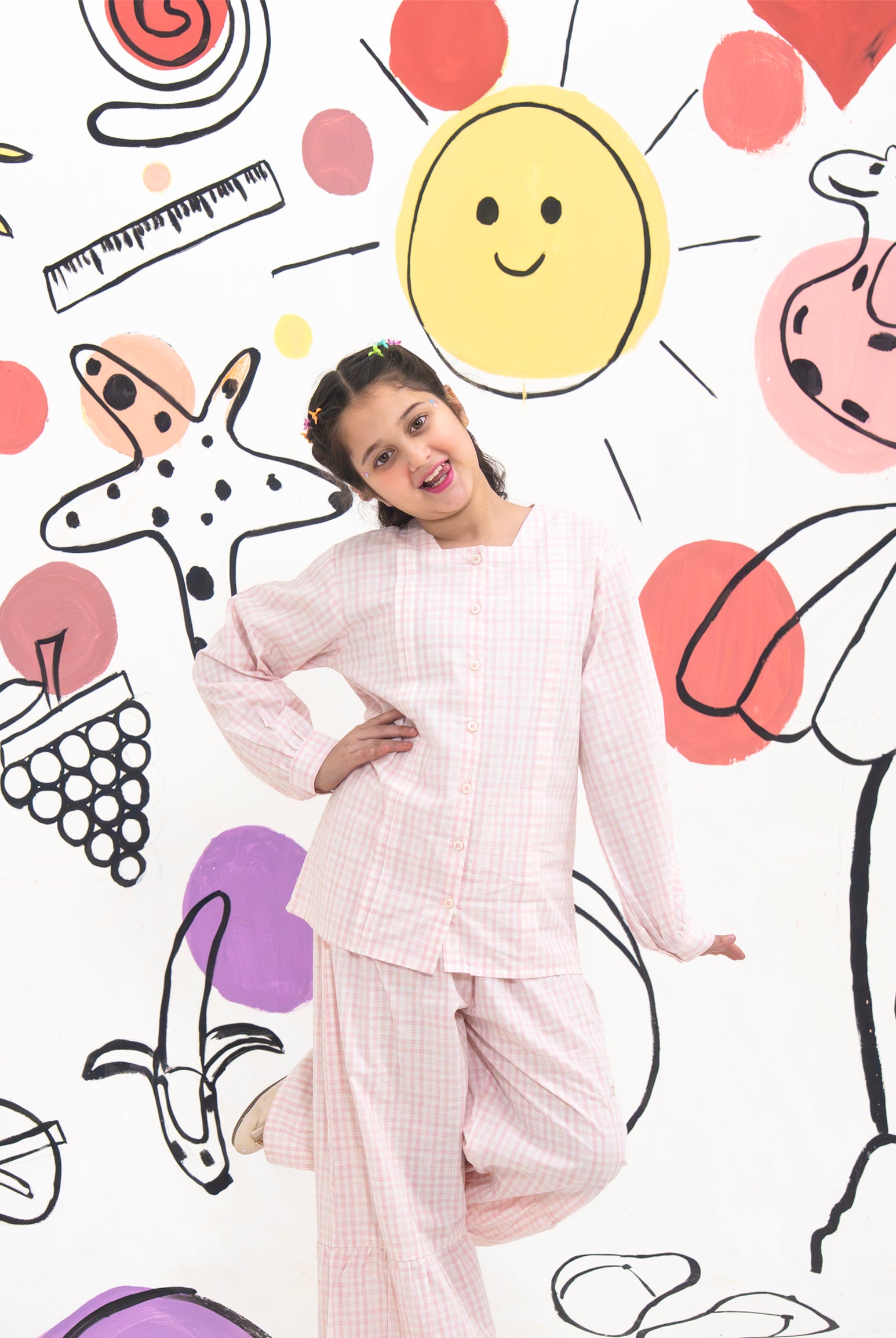 BUTTON DOWN LIGHT PINK SUIT Reality