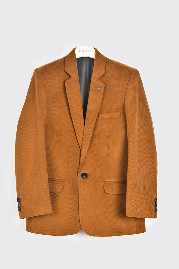 Camel Suiting Fabric Blazer