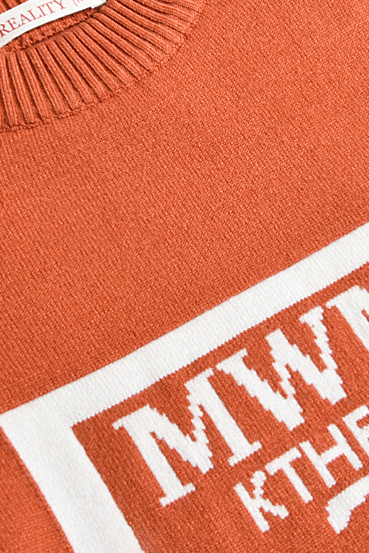 Imported Premium Boys Sweater Orange REALITY