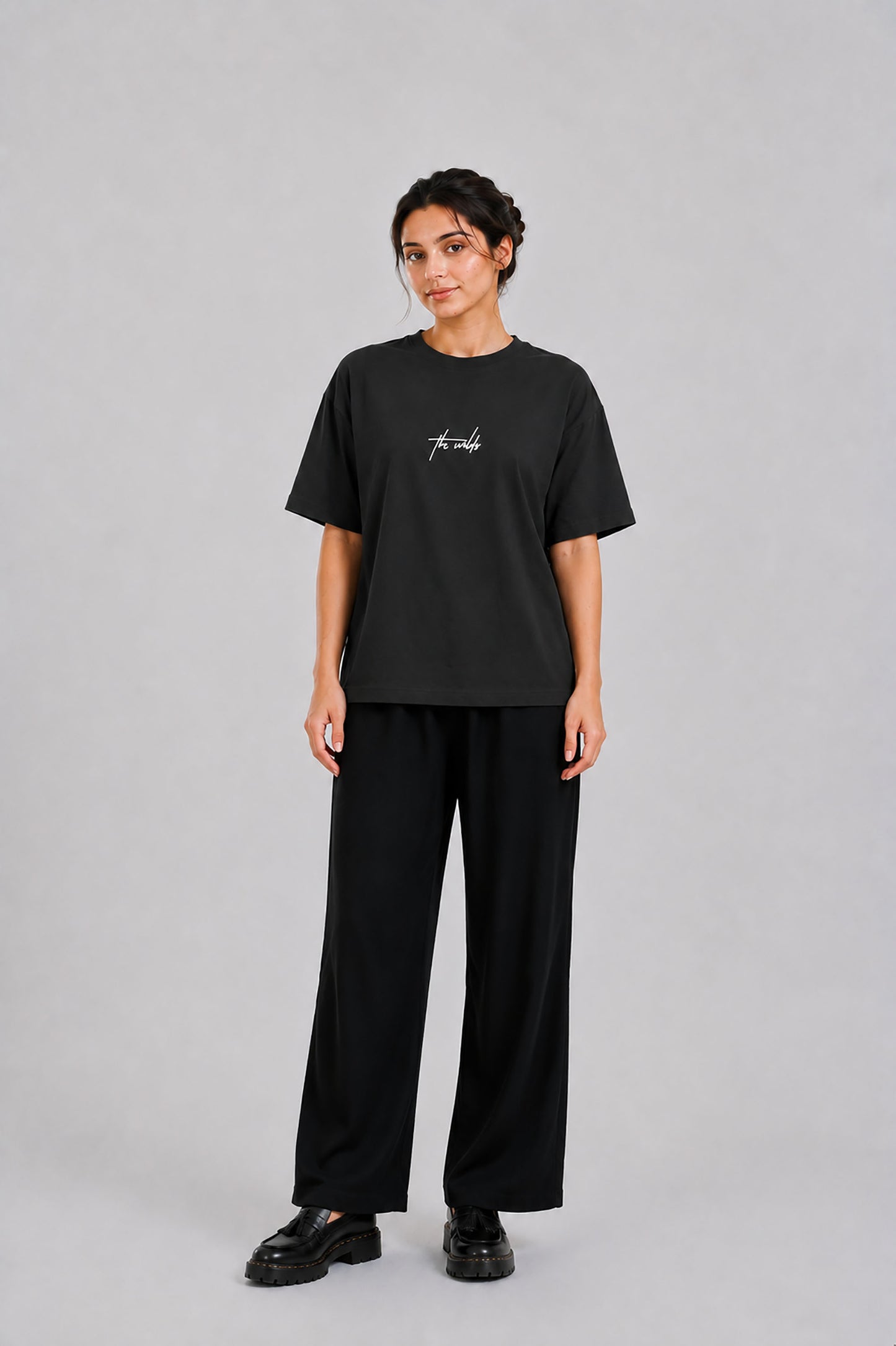 THE WILD GRAPHIC JET BLACK TEE