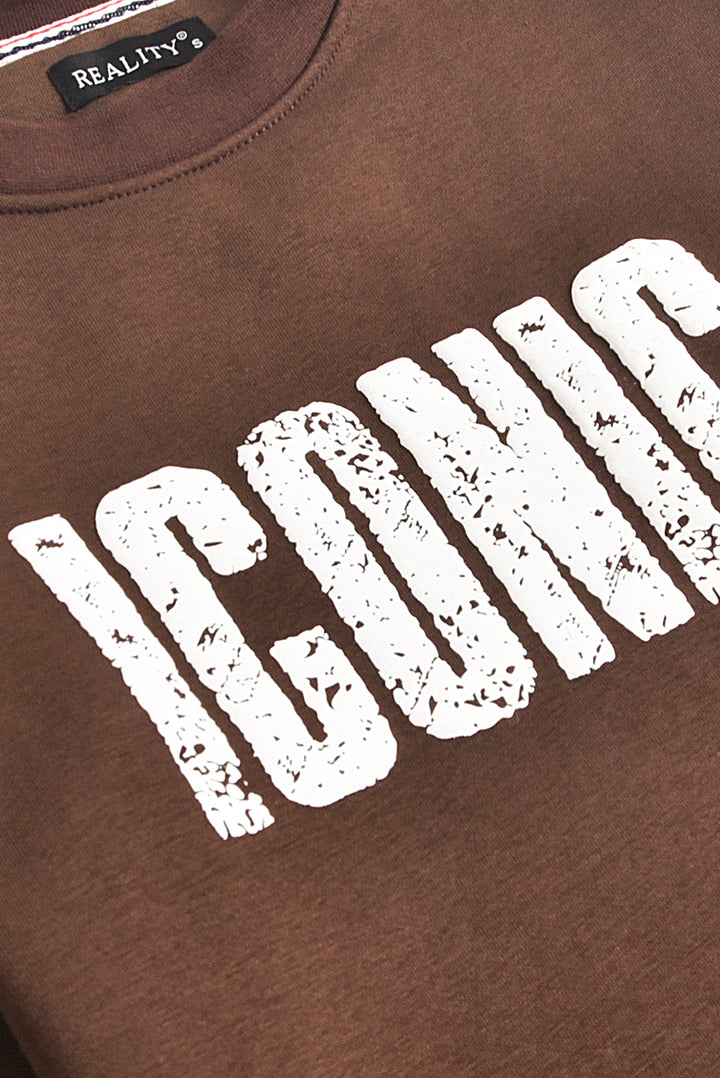 Iconic Brown Urban Sweatshirt REALITY