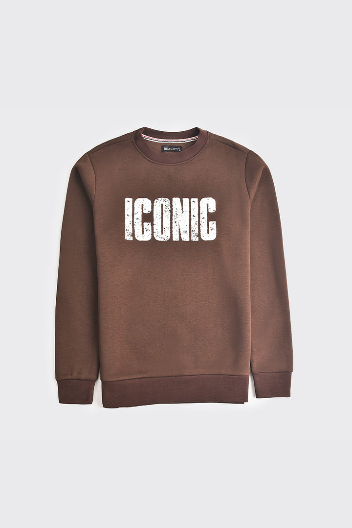 Iconic Brown Urban Sweatshirt REALITY