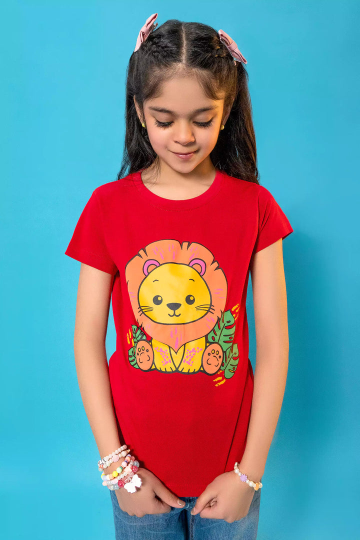 GIRLS RED T-SHIRT Reality