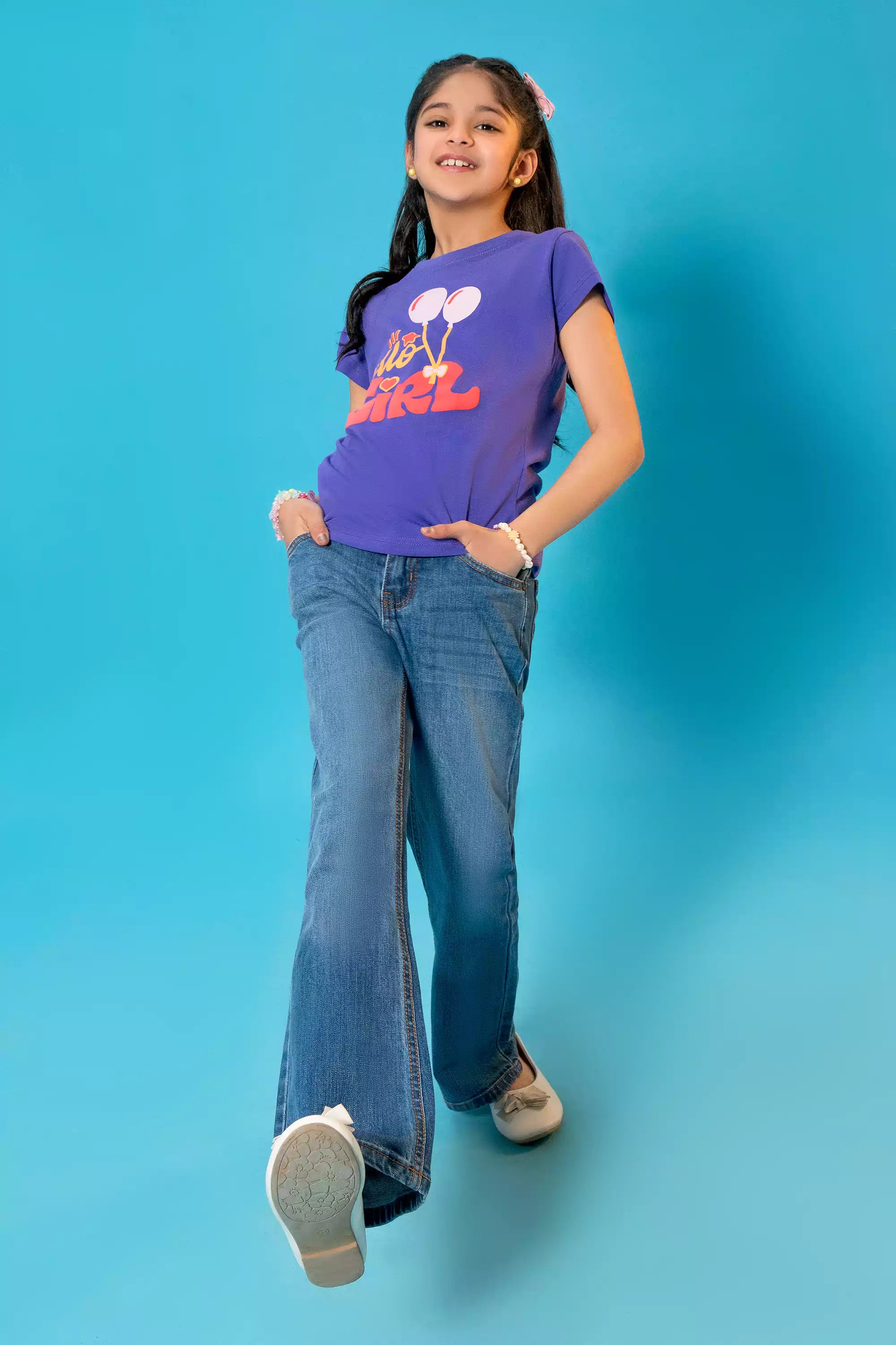 GIRLS PURPLE T-SHIRT Reality