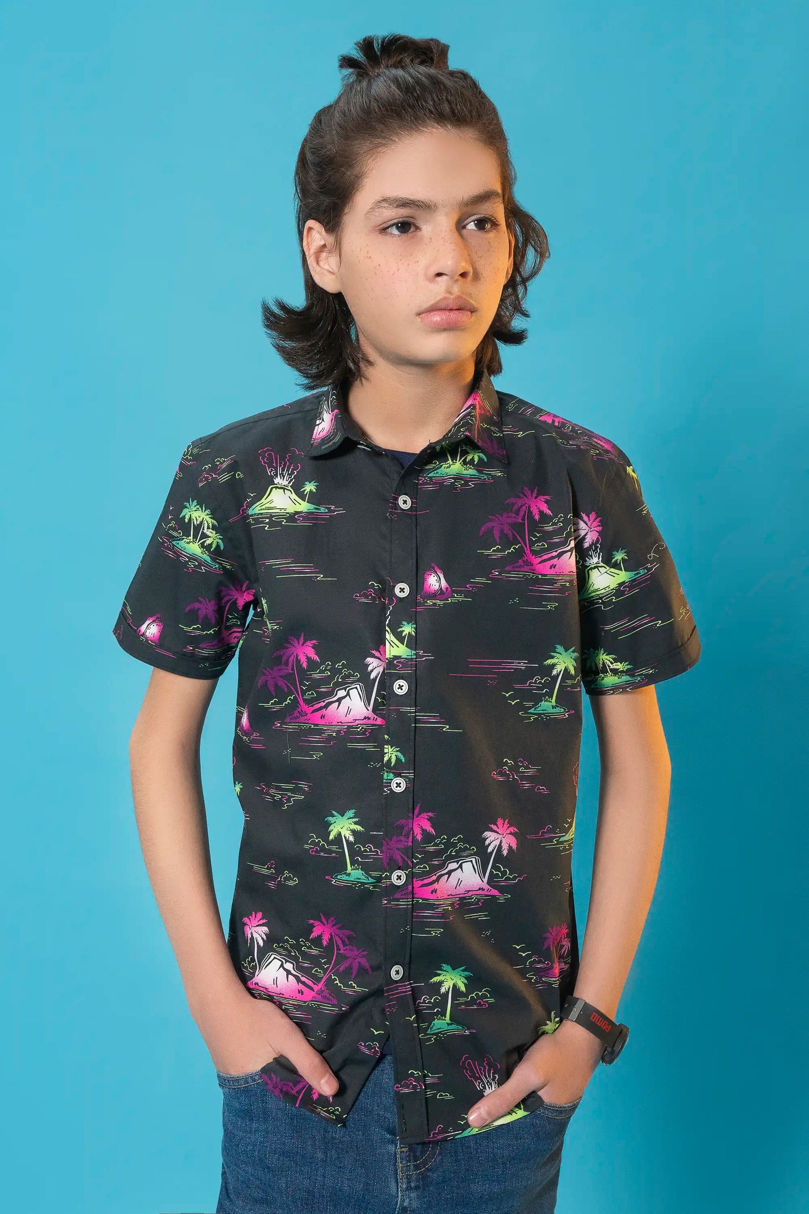 Tropical Night Shirt Reality