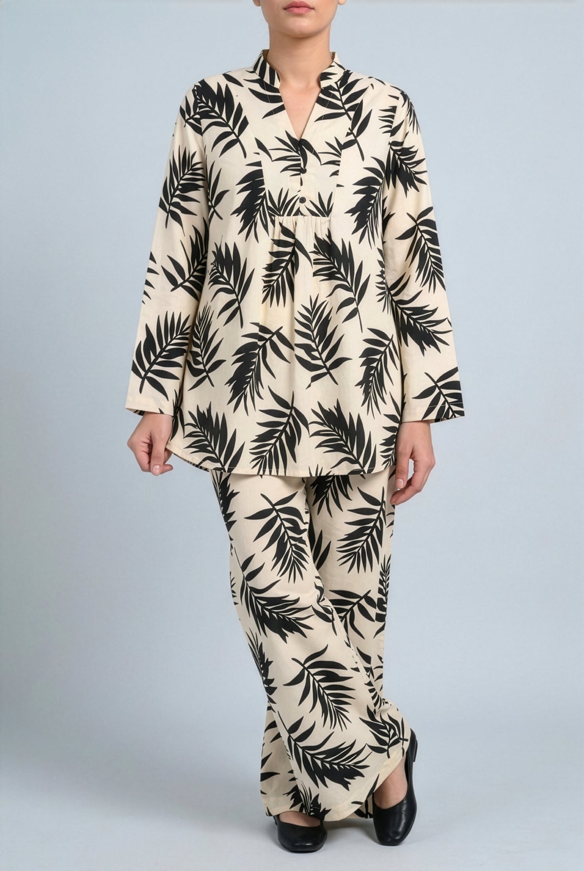 MONO CHROME PRINTED skin SUIT Reality