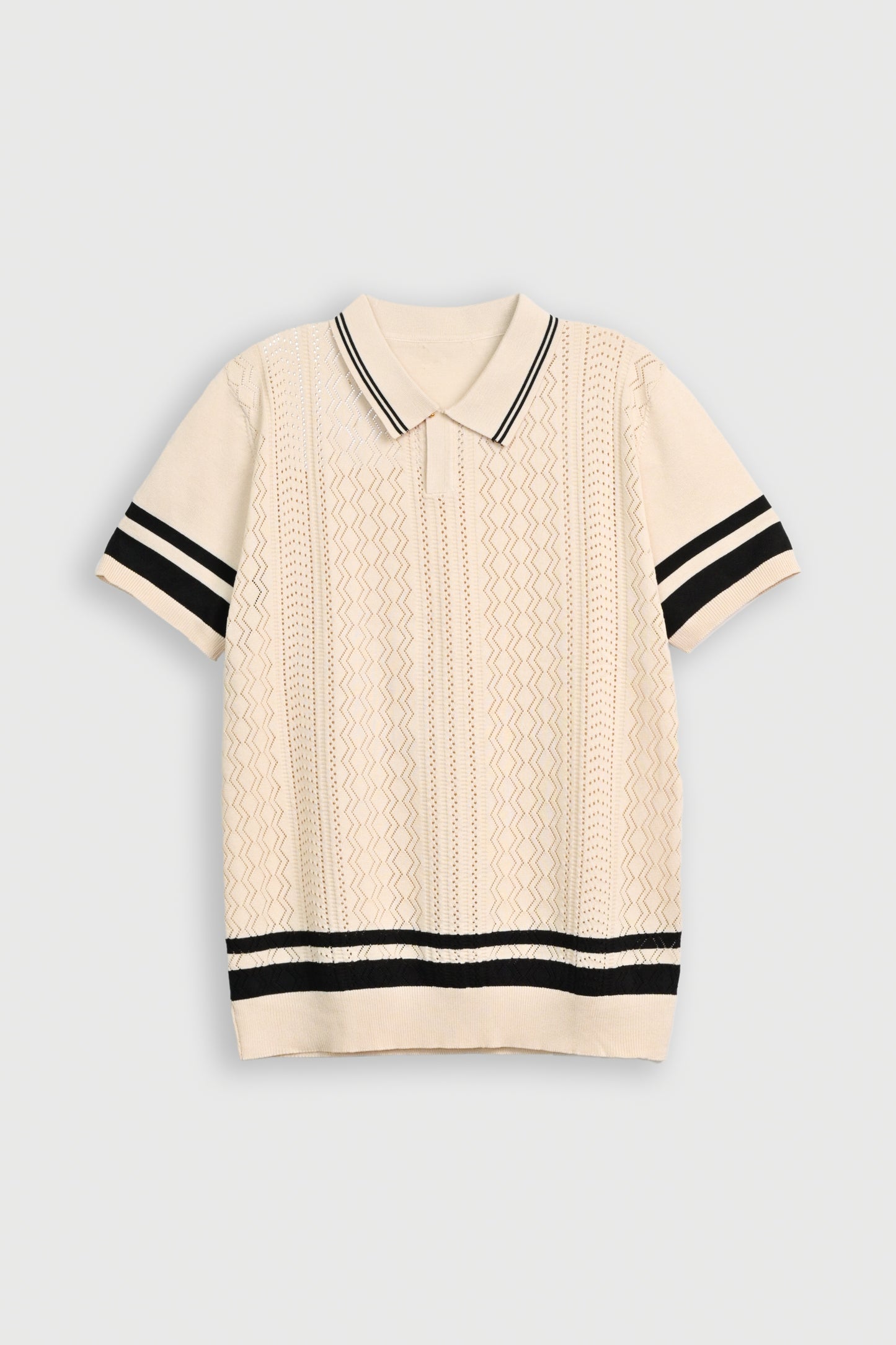 IMPORTED KNITTED SKIN POLO Reality
