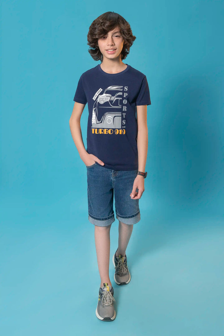 BOYS NAVY T-SHIRT Reality