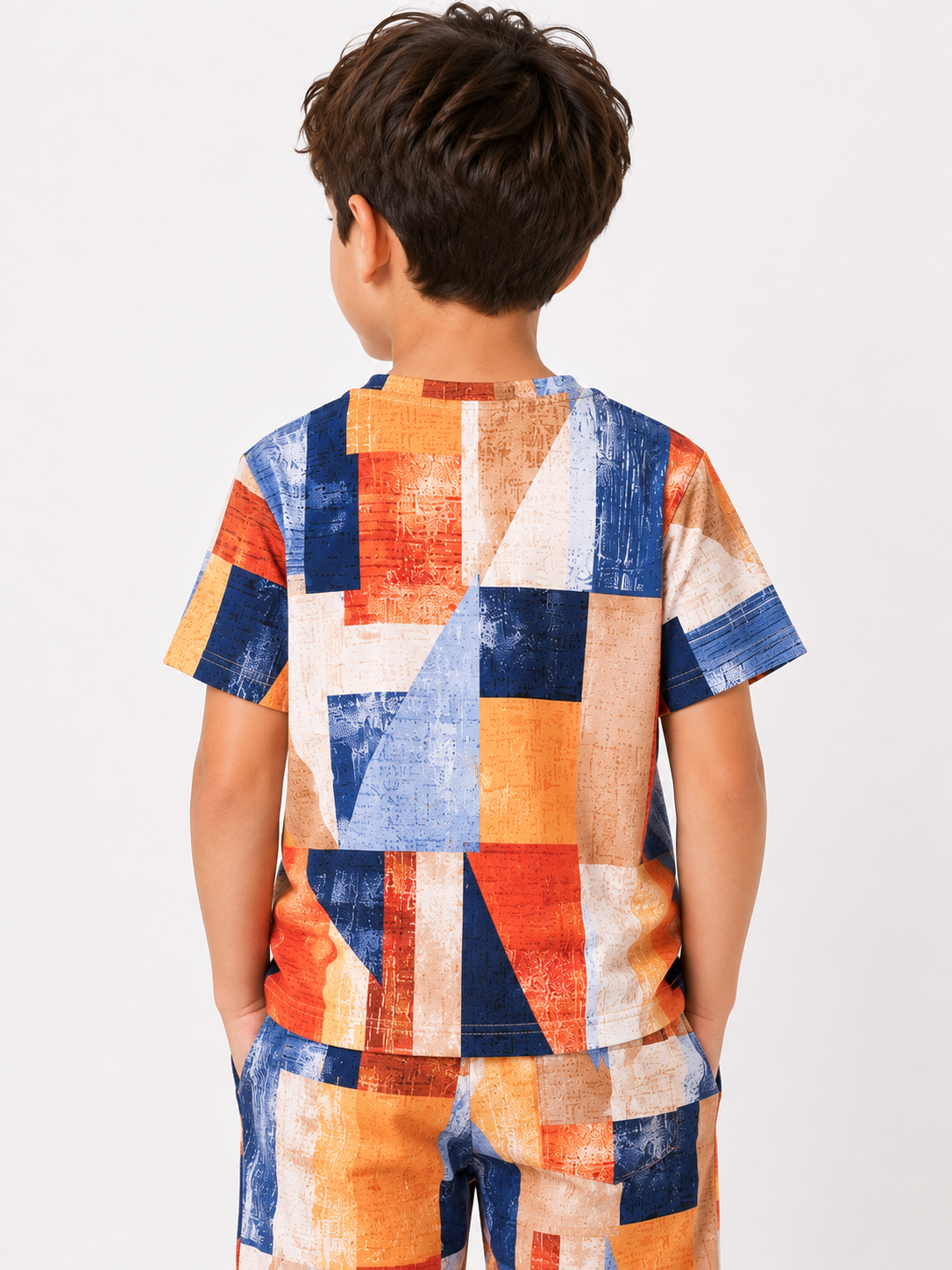 ORANGE PRINTED T-SHIRT Reality