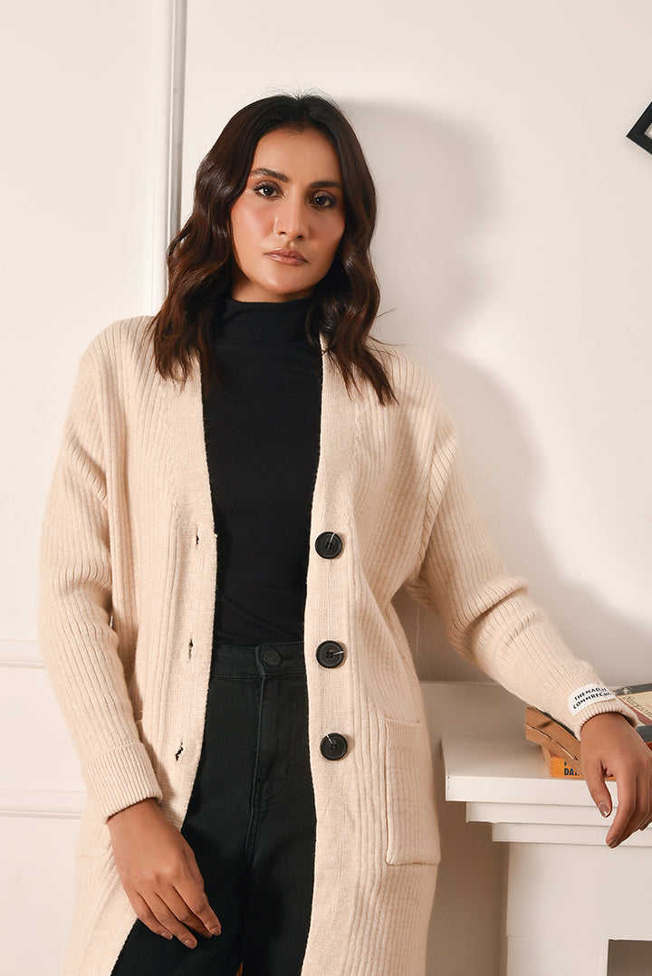 The Luxe Textured Cardigan Reality