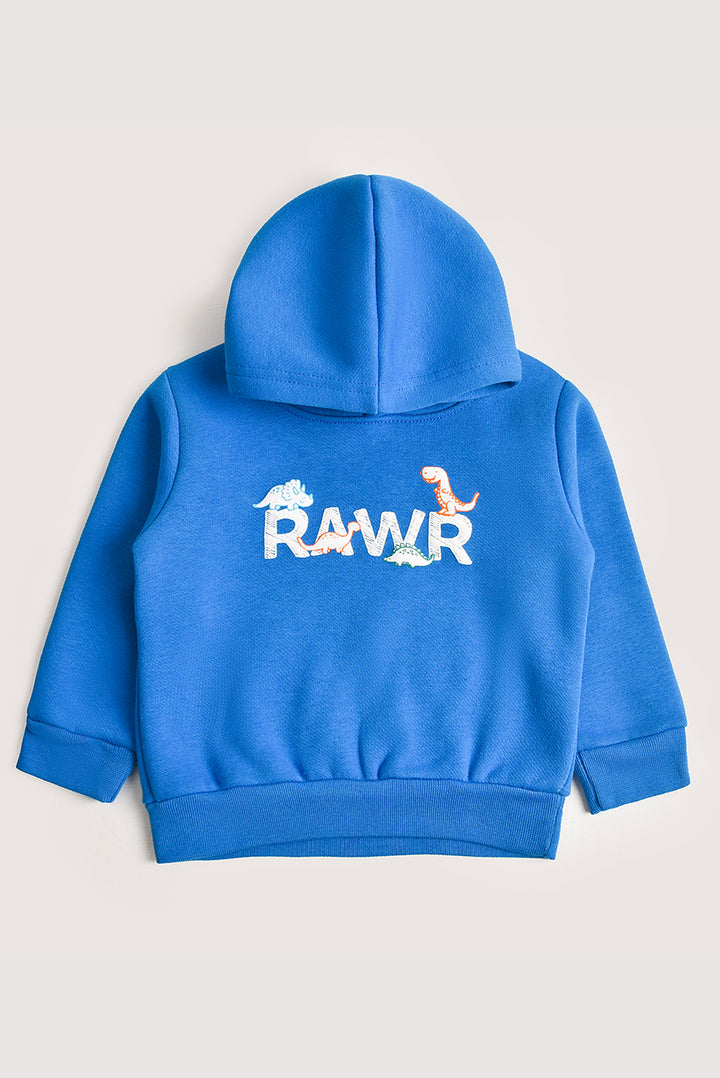 Royal Blue Cozy Fleece Two-Piece Reality