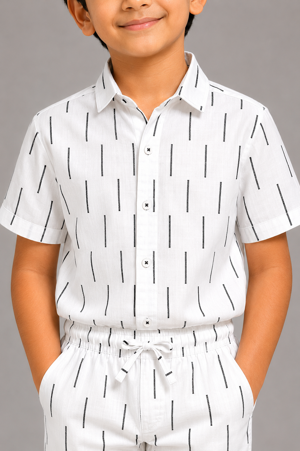 WHITE CASUAL SHIRT Reality