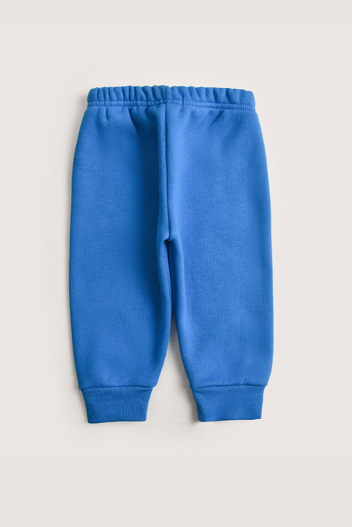 Royal Blue Cozy Fleece Two-Piece Reality