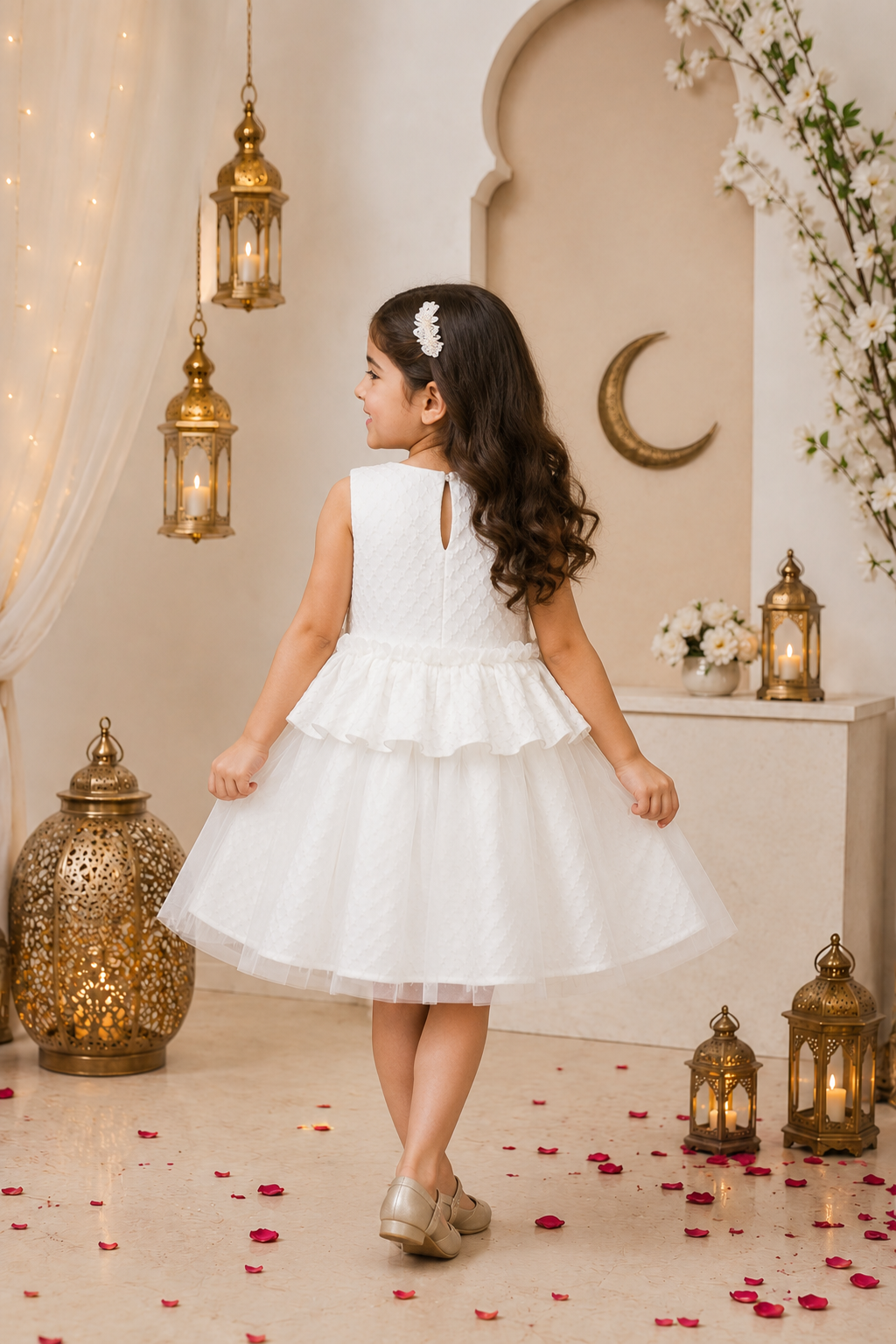 GIRLS WHITE FROCK Reality