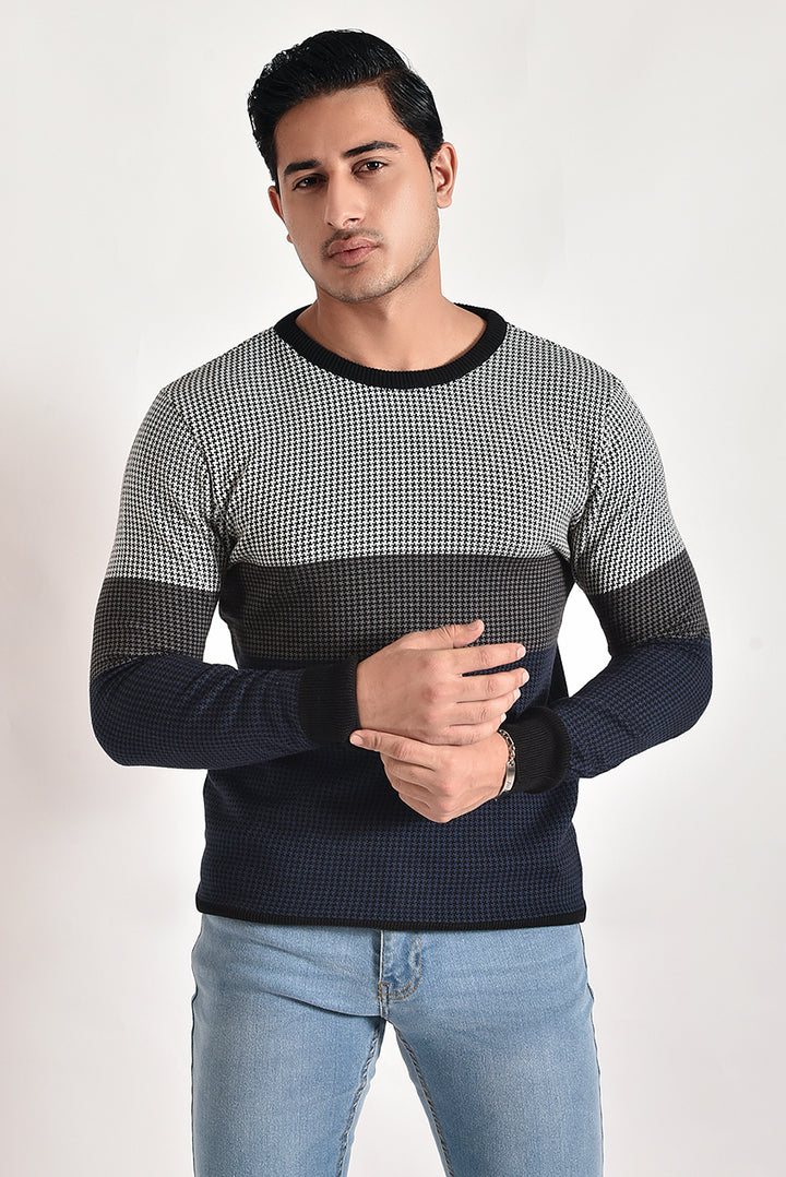 Grey knit Sweater REALITY