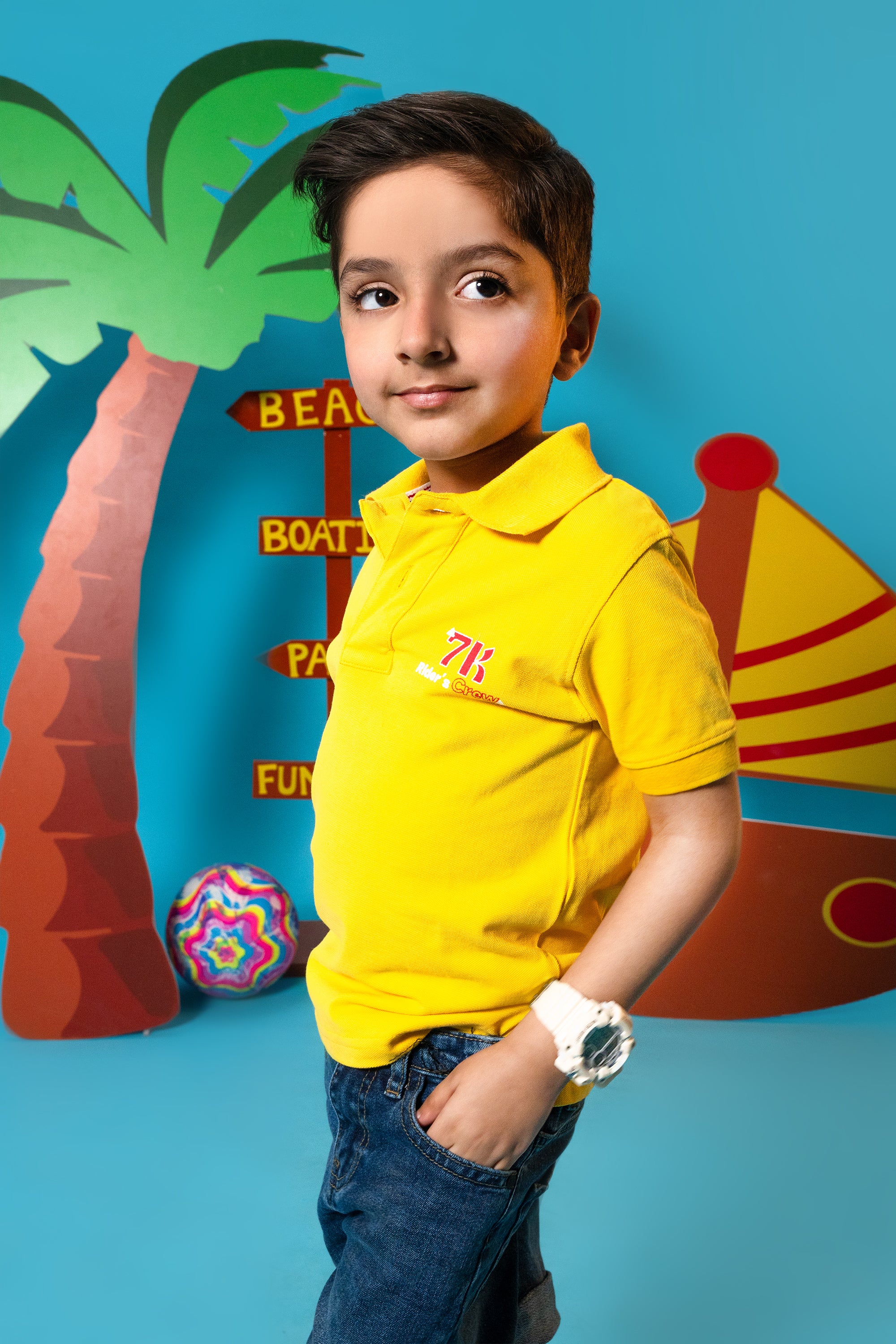 Bright Yellow Polo Reality