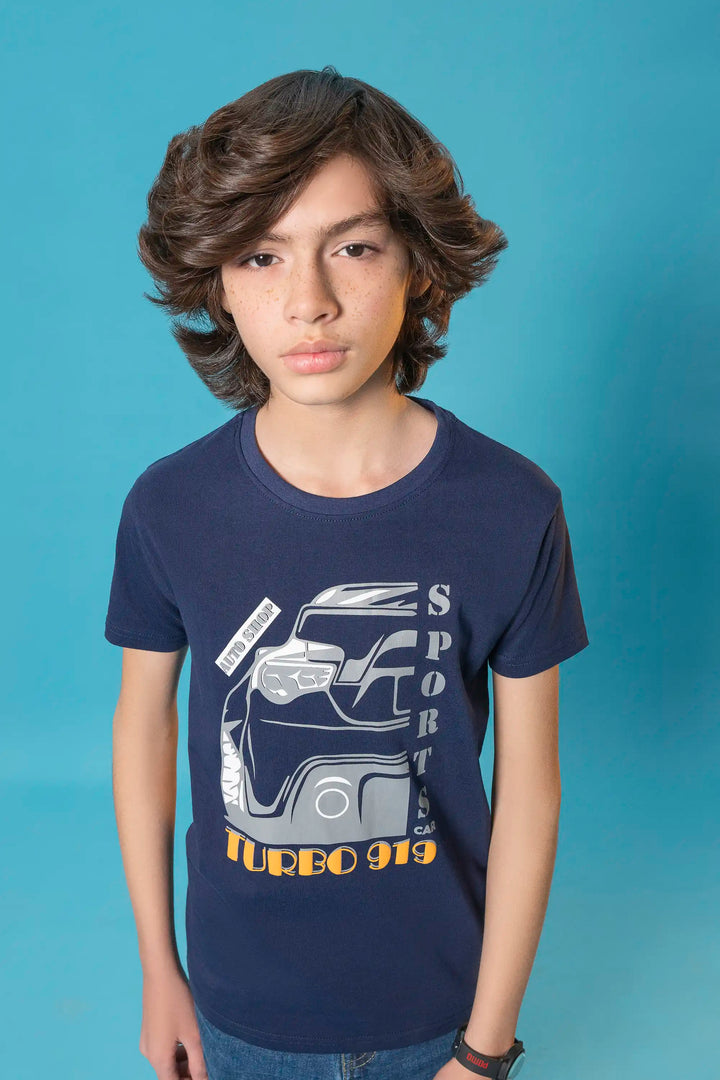 BOYS NAVY T-SHIRT Reality