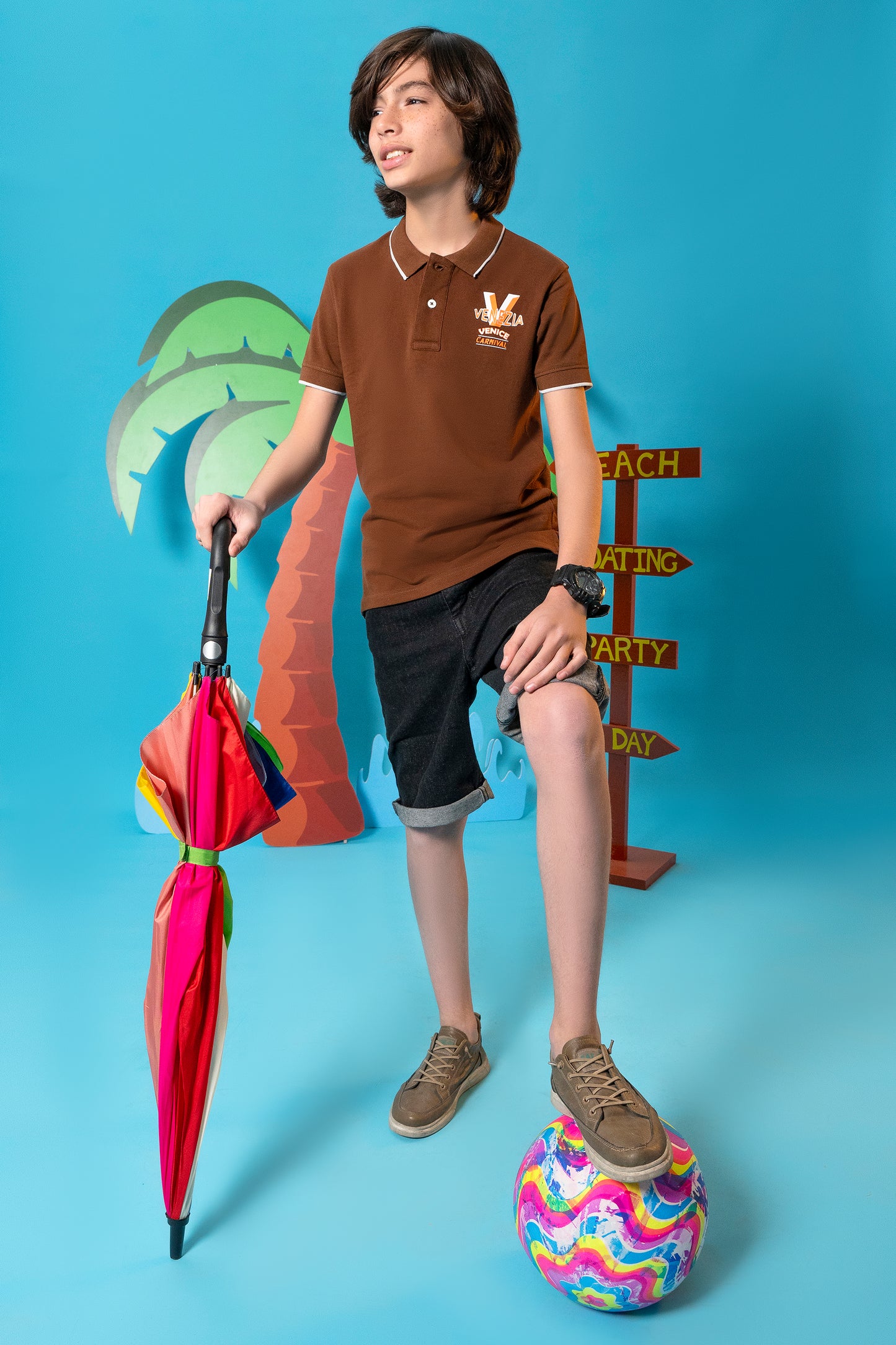 Prepster brown Polo Reality