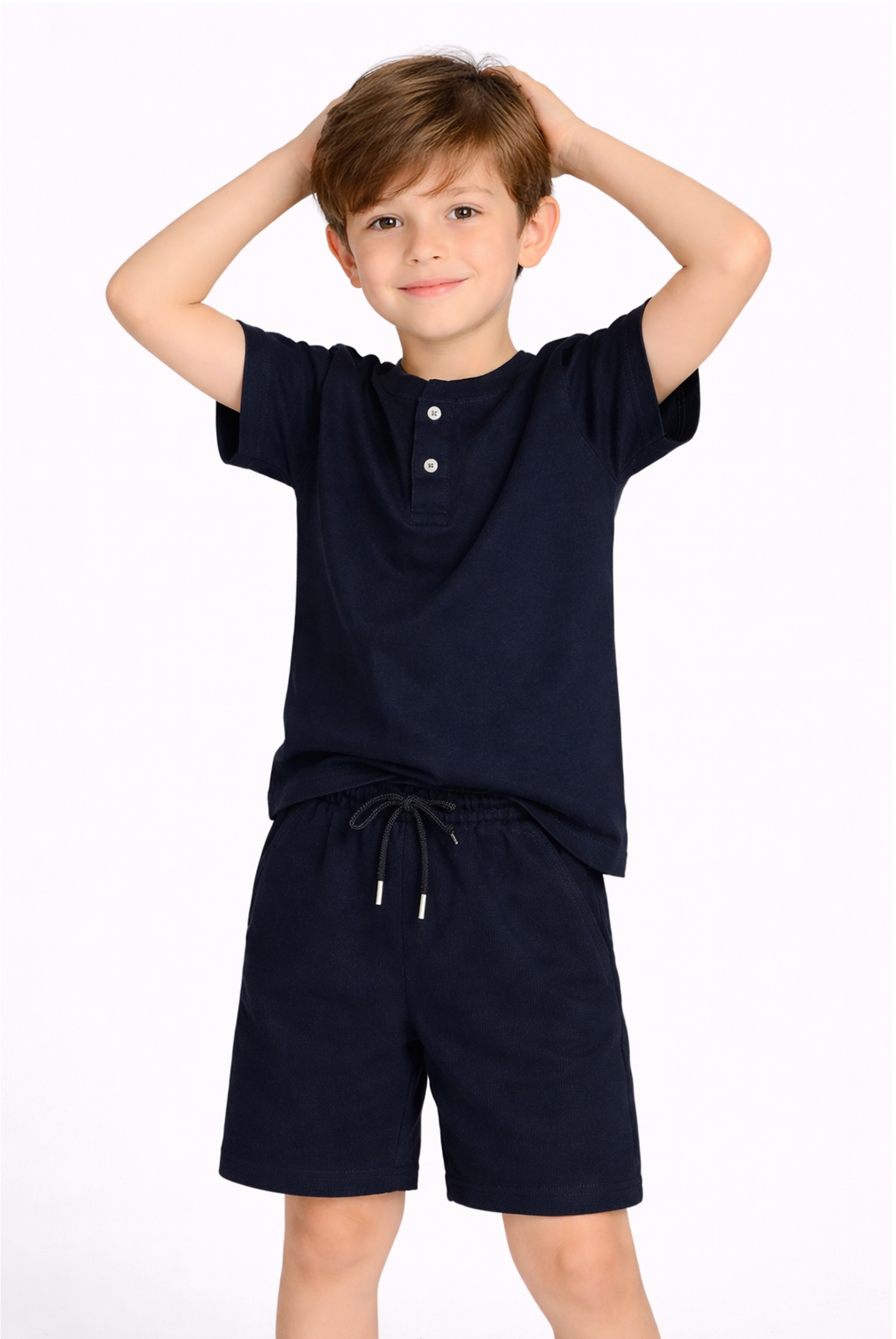 BOYS BLUE SHORTS Reality