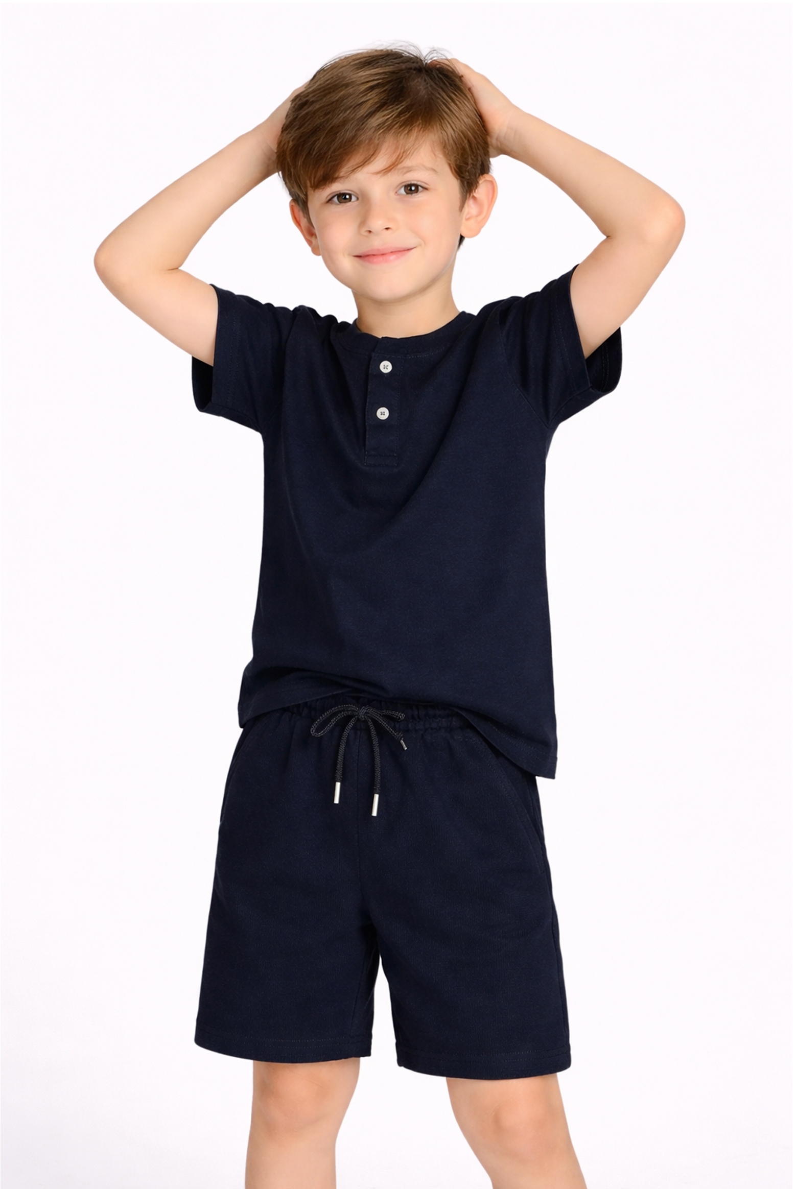 BOYS BLUE SHORTS Reality