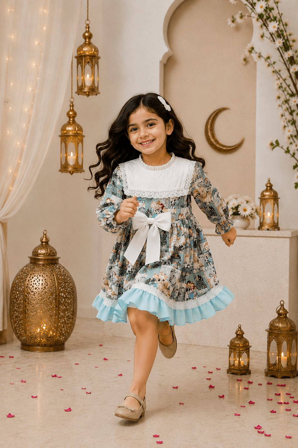 GIRLS WHITE FROCK Reality