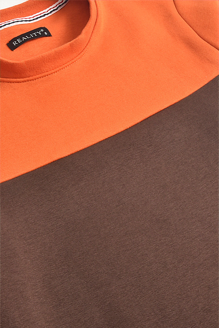 Double-Tone Rust Sweatshirt REALITY