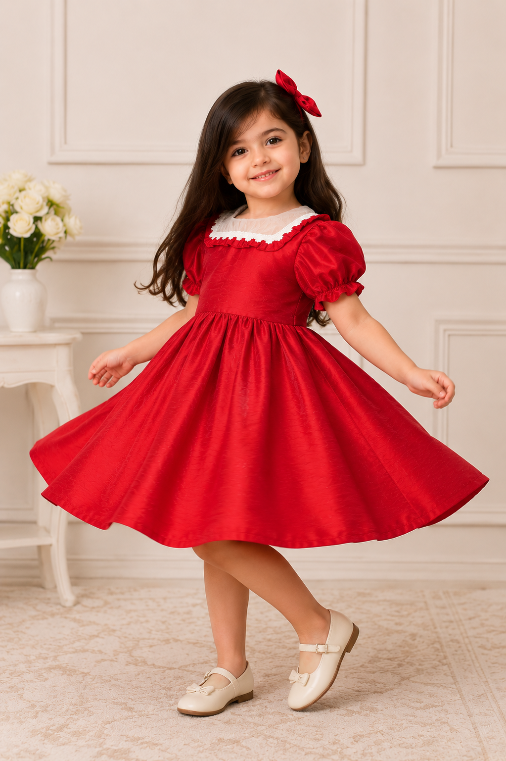 GIRLS RED FROCK Reality