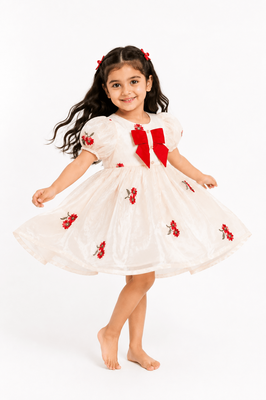 GIRLS OFF WHITE FROCK Reality