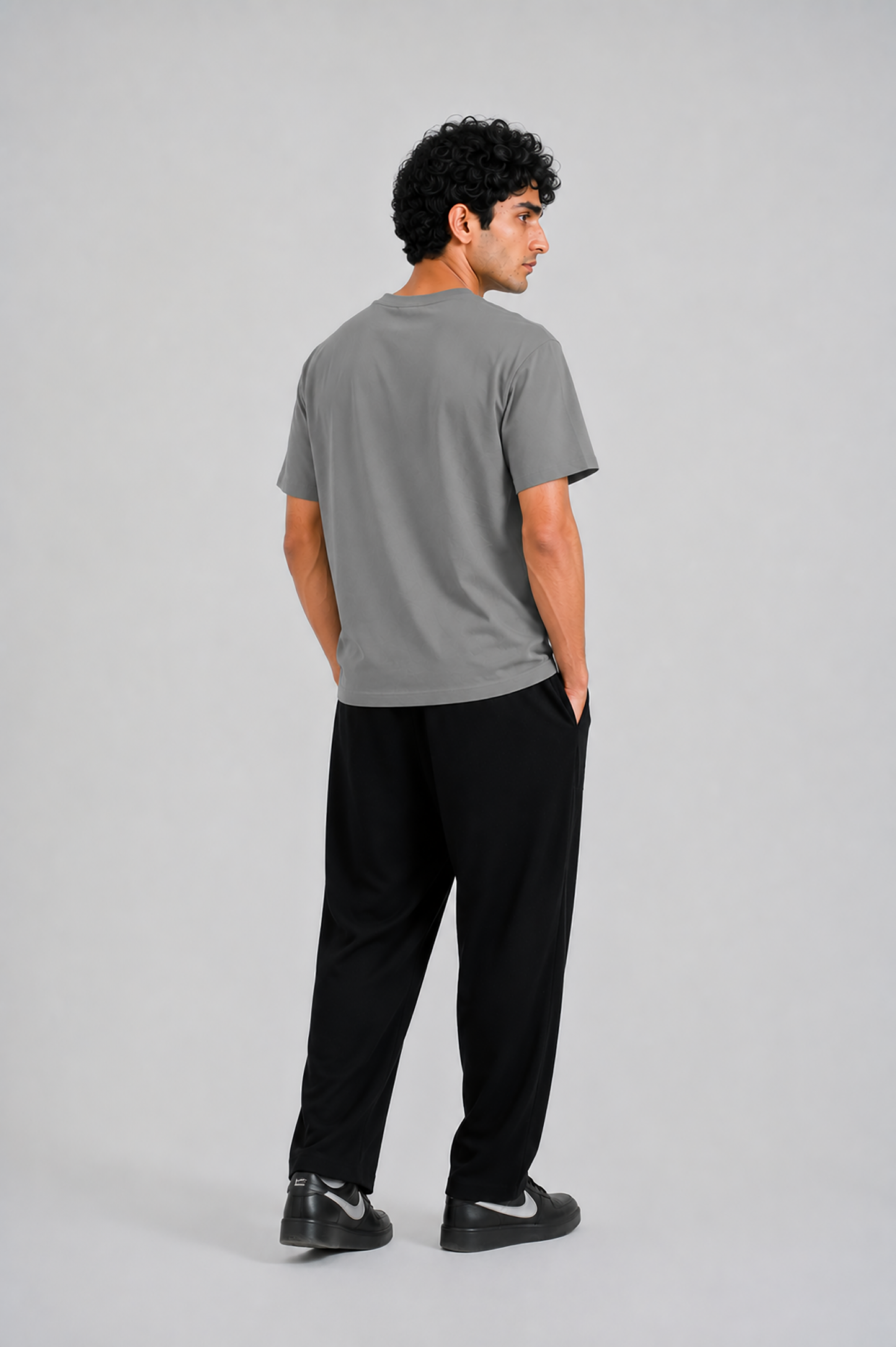 men KAI-ZEN GRAPHIC GRAY TEE Reality